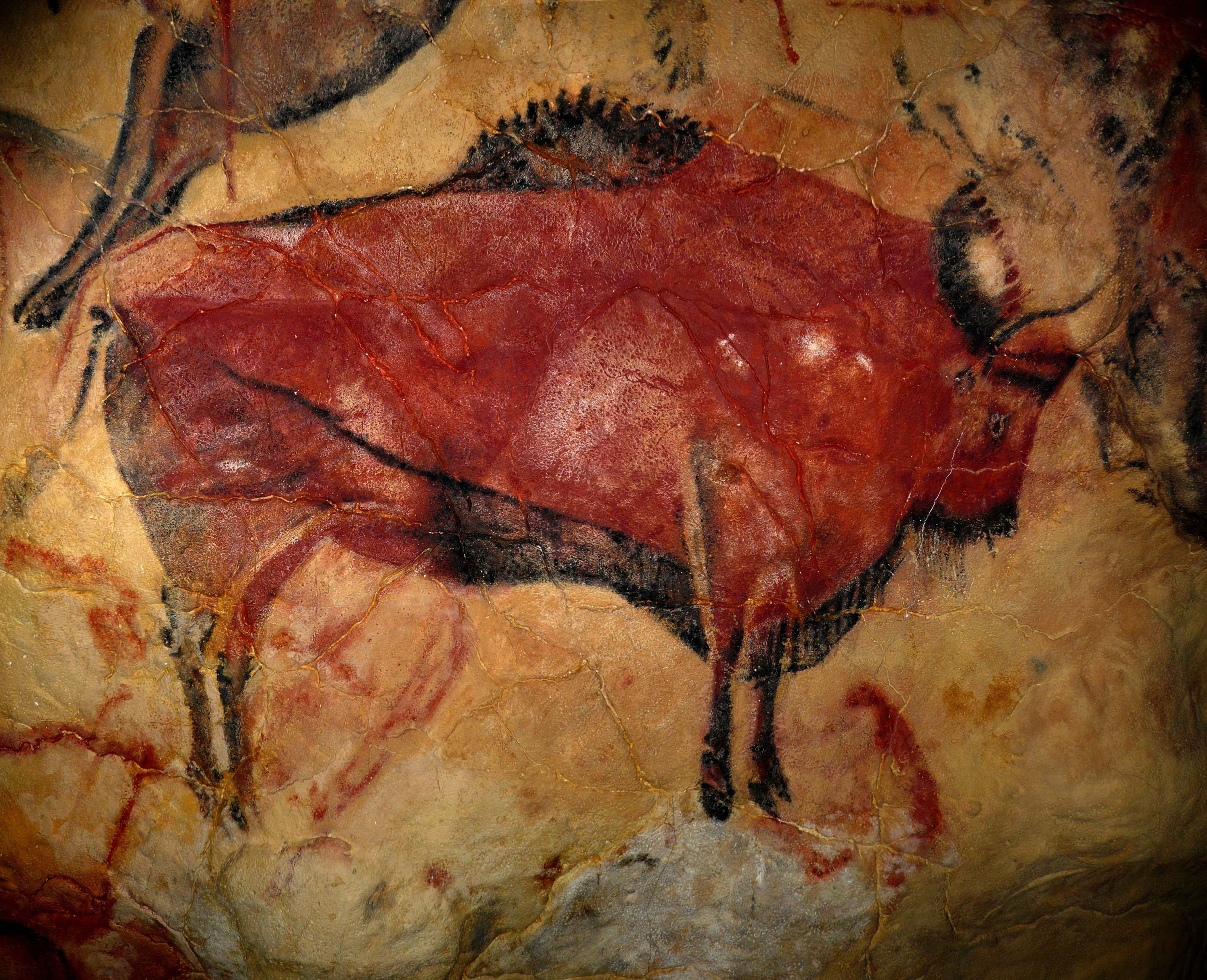 This cave painting is no longer under copyright. Public Domain Image.
